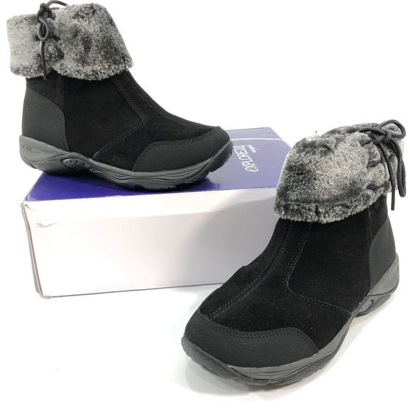 Easy Spirit Shoes - Easy Spirit Women's Eselementa Fur Ankle Bootie
